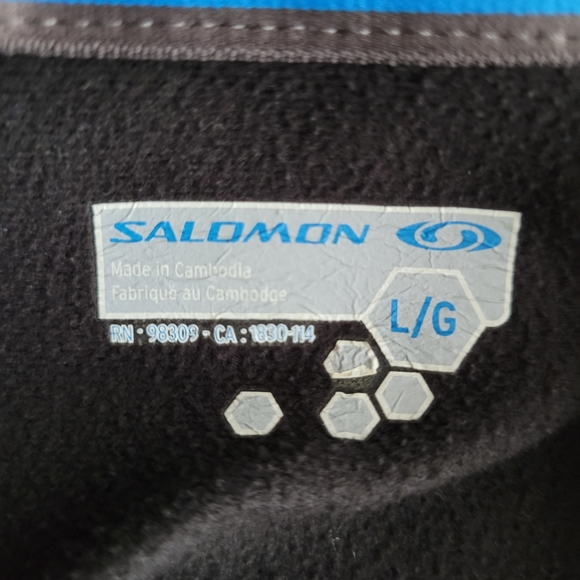 Salomon Zip Up Midlayer Jacket - Picture 9 of 11